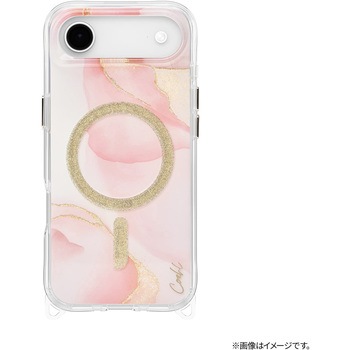 iPhone Air Coehl 耐衝撃 ストラップループ付属 ワイヤレス充電対応 スマホケース 「AERIS」 ソフトピンク Coehl