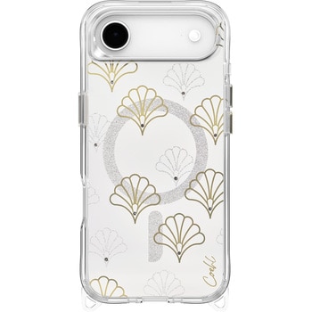 iPhone Air Coehl ストラップループ付属 ワイヤレス充電対応 スマホケース 「MAREE」 スパークリングシルバー Coehl