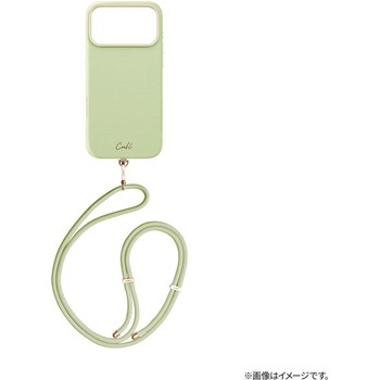 iPhone 17 Pro Max Coehl 防滴 耐衝撃 ロープストラップ付 ワイヤレス充電対応 スマホケース 「MIRELLE」 Coehl