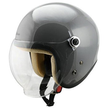 シールド付ジェット型ヘルメット GS-6 (レディースサイズ) TNK工業(SPEEDPIT)