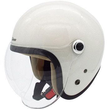 シールド付ジェット型ヘルメット GS-6 (レディースサイズ) TNK工業(SPEEDPIT)