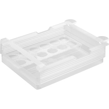 冷蔵庫中棚下高さ調節卵ラック タワー L ホワイト 山崎実業