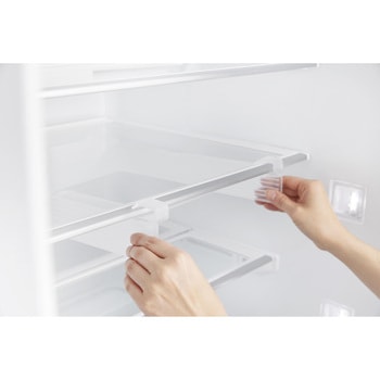 冷蔵庫中棚下高さ調節卵ラック タワー L ホワイト 山崎実業