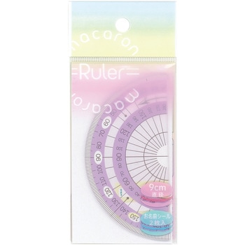 マカロン分度器9cm 西敬(イカリボシ)