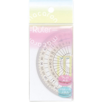 マカロン分度器9cm 西敬(イカリボシ)