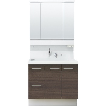 LIXIL 洗面化粧台 K1シリーズ 高さ850mm ミラーセット INAX(LIXIL)