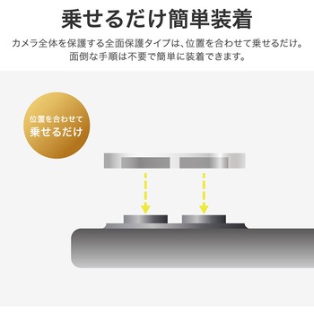 iPhone 17 Pro レンズ保護ガラスフィルム「GLASS PREMIUM FILM」全面保護 高透過 約95% LEPLUS NEXT