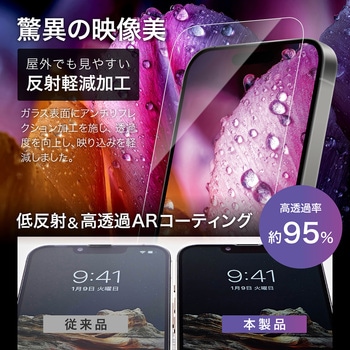 iPhone 17/iPhone 17 Pro/iPhone 16 Pro ガラスフィルム「GLASS PREMIUM FILM Lite」 高透過 約95% LEPLUS NEXT