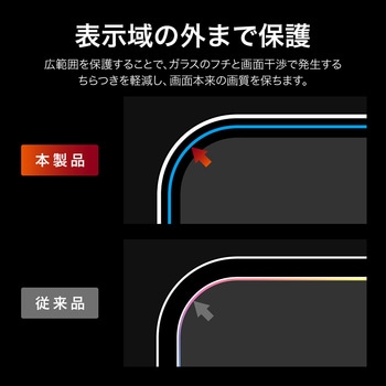 iPhone 17 Pro Max/iPhone 16 Pro Max ガラスフィルム「GLASS PREMIUM FILM Lite」 覗き見防止180° - LEPLUS NEXT