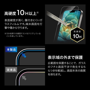 iPhone 17 Pro Max/iPhone 16 Pro Max ガラスフィルム「GLASS PREMIUM FILM Lite」 高透過 約92% ブルーライトカット - LEPLUS NEXT