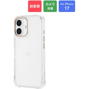 iPhone 17 カメラ保護ハイブリッドケース 「mycam」 耐衝撃 TPU 着脱簡単 衝撃吸収 - LEPLUS NEXT