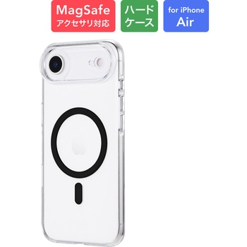 LN-IA25MCMBK iPhone Air �������n�[�h�P�[�X �uMASTER CLEAR mag�v MagSafe�A�N�Z�T�����g���� ���ς��Ȃ� �Ռ����U LEPLUS NEXT 63087845