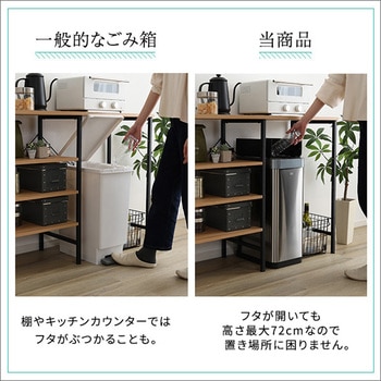 両開き 自動開閉ゴミ箱 45L 【BTCO-バタコ-】 ホームテイスト