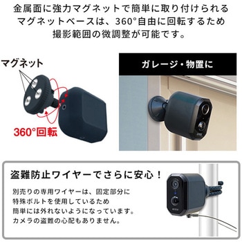充電式センサーカメラ ホームテイスト