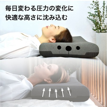 3D無重力枕 炭眠 M WeatheryJapan