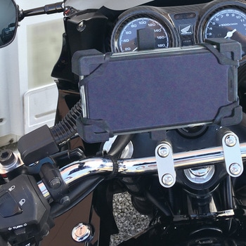 スマホホルダー バイク用 ワンタッチ固定タイプ モノタロウ