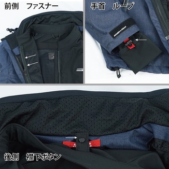ボディープロテクタージャケット ラフアンドロード