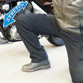 ライドカーゴストレッチコットンパンツルーズフィット ラフアンドロード