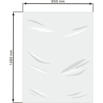 アスベスト廃棄用袋【1ケース】(1袋10枚x5袋= 合計50枚) セーフラン安全用品