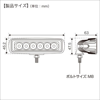 拡散LEDライト6灯 II BMO JAPAN(ビーエムオージャパン)