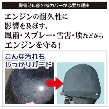船外機カバー YAMAHA専用 (Y25-S) BMO JAPAN(ビーエムオージャパン)