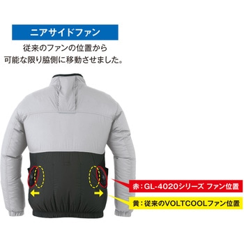 ボルトクールライト+半袖ブルゾン・ファン・バッテリーセット VOLTCOOL