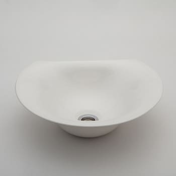 置き型手洗器Φ280(シルバーポーセリン・シリーズ/スノーホワイト) LSK
