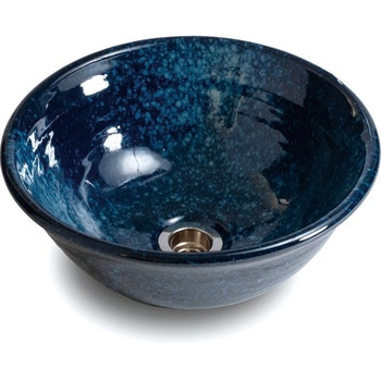 手洗い鉢 海鼠(なまこ) 利休信楽