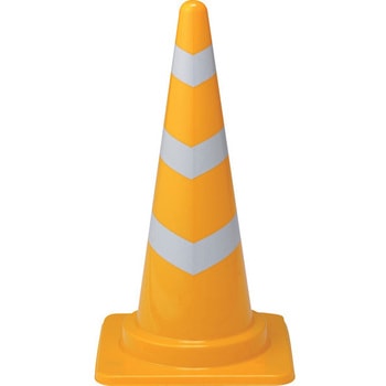 スコッチコーンM(黄)白テープ巻 サンコー(三甲)