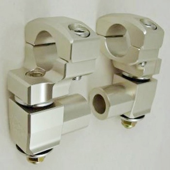 ROX Anti-Vibration Elite Pivoting ハンドルバーライザー 2" Rise x 1 1/8" ハンドルバー Clamp x 1 1/8" ハンドルバー - Altrider (アルトライダー)