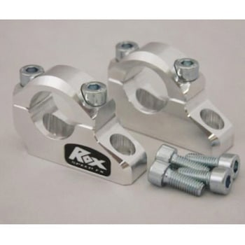 ROX Pro-Offset Block ライザー 1 1/4" Up or 1" ブラック 1 1/8" ハンドルバーs Altrider (アルトライダー)