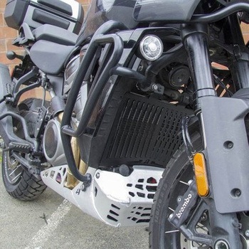 ラジエーターガード the Harley-Davidson Pan America 1250 - ブラック Altrider (アルトライダー)