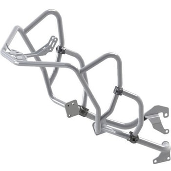 レインフォースメント クラッシュバー Honda CRF1100L Africa Twin / アフリカツイン ADV Sports - (ヘッドライトガード付) - ブラック Altrider (アルトライダー)