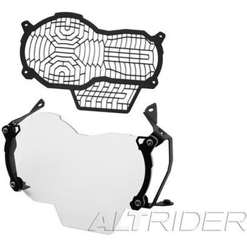 ヘッドライトガード Dual-Lens キット BMW R 1200 GS 水冷 (2013-2016) - ブラック - Altrider (アルトライダー)