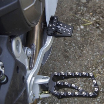 DualControl - 25.4mm ライザー Aprilia Tuareg 660 - ブラック Altrider (アルトライダー)