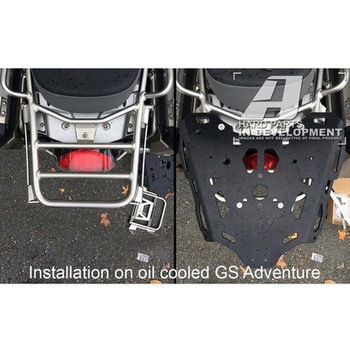 リアラゲッジラックキット BMW R 1200 GS Adventure - ブラック Altrider (アルトライダー)