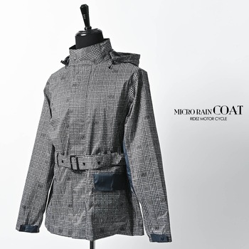 バイク レイン コート おしゃれ 雨具 MCR05 RIDEZ(ライズ)