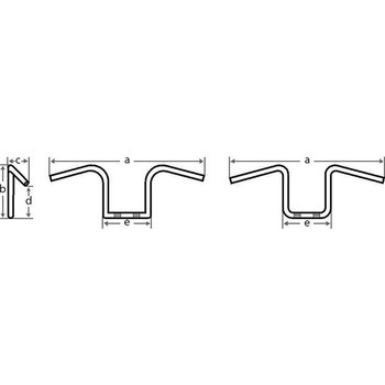 ULZ ハンドルバー ハイ ブラック 7698-ULZ-3 Fehling (フェーリング)