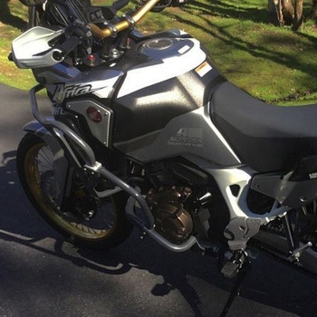 アッパー & ロワークラッシュバー Honda CRF1000L Africa Twin / アフリカツイン Adventure Sports - グレー Altrider (アルトライダー)