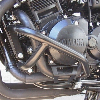 エンジンガード ブラック 左右セット Yamaha FZS 600 Fazer Fehling (フェーリング)