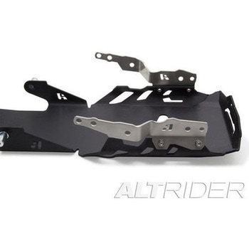スキッドプレート BMW R 1200 GS 水冷 - ブラック - With BMW クラッシュバー Installed Altrider (アルトライダー)