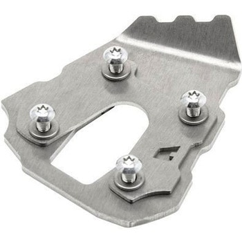 サイドスタンドエンラージャー for the Ducati Multistrada 950 - シルバー Altrider (アルトライダー)