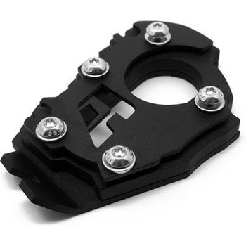 サイドスタンドエンラージャー フット 6mm ライザー BMW R 1200 GS 水冷 (2015-current) - ブラック Altrider (アルトライダー)