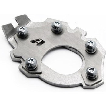 サイドスタンドエンラージャー BMW F 850 / 750 GS - シルバー - Altrider (アルトライダー)