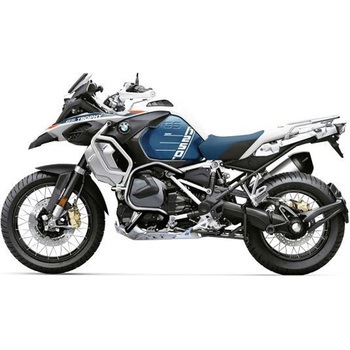 クラッシュバー & スキッドプレートシステム BMW R 1250 GS Adventure - ブラックバー/シルバープレート Altrider (アルトライダー)