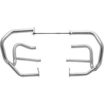 クラッシュバー & スキッドプレートシステム BMW R 1200 GS Adventure 水冷 - シルバー バー/シルバープレート Altrider (アルトライダー)