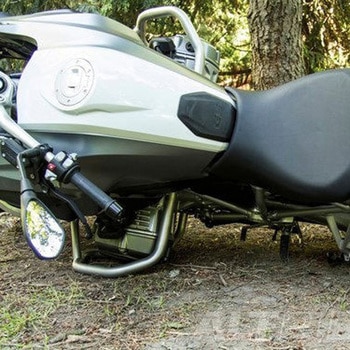クラッシュバー BMW R 1200 GS 水冷 (2014-current) - ブラック - マウンティングブラケット付 Altrider (アルトライダー)