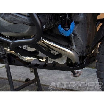 クラッシュバー & スキッドプレートシステム BMW R 1200 GS 水冷 (2014-current) - ブラック/シルバー Altrider (アルトライダー)
