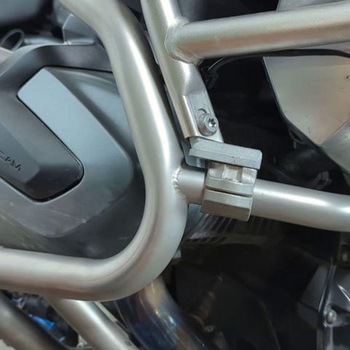 クラッシュバー BMW R 1250 GS Adventure - ブラック - マウンティングブラケット無し Altrider (アルトライダー)