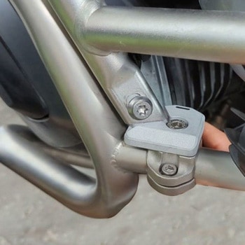 クラッシュバー BMW R 1250 GS Adventure - ブラック - マウンティングブラケット無し Altrider (アルトライダー)